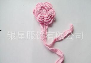 成人毛线编织头花图解视频