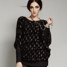 成人蝙蝠袖毛衣编织视频,跟随视频学做时尚蝙蝠袖毛衣