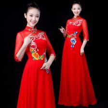 纯色演出裙成人现代视频,纯色演出裙成人现代风采